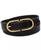 颜色: Black, Fossil | Women's Double D-Link Belt