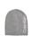 颜色: GREY, Calvin Klein | Logo Ribbed Beanie