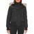 color Black, Vince Camuto | Vince Camuto Women's Quilted Down Fill Bomber Coat with Faux Fur Trim Hood