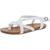 商品Blowfish | Blowfish Womens Faux Leather Slingback Flat Sandals颜色Pearl White