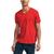 商品Nautica | Men's J-Class Logo Classic-Fit Cotton V-Neck T-Shirt颜色Nautica Red