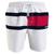 Tommy Hilfiger | Men's Big & Tall Signature Flag Swim Trunk, 颜色Bright White