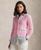 颜色: Carmel Pink, Ralph Lauren | Women's Cable-Knit Cotton Crewneck Cardigan Sweater