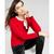 商品Charter Club | Women's Bow Detail Cashmere Sweater, Created for Macy's颜色Cc Calypso Red