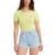 color Daiquiri Green, Levi's | Women's Honey Ribbed Logo T-Shirt