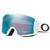 颜色: Matte White/Sapphire, Oakley | Line Miner Prizm Goggles - Kids'