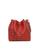 商品第3个颜色红色和金色, Lancaster | Pur & Elements City Small Bucket Bag