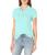 商品Nautica | Women's 5-Button Short Sleeve Cotton Polo Shirt颜色Aruba Blue