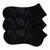 color LAS67633BK/BLACK, New Balance | Kids Performance Ankle Socks 3 Pack