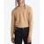 商品Calvin Klein | Men's Regular-Fit Merino Wool Crewneck Sweater颜色Tigers Eye Heather