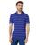 商品Adidas | Two-Color Stripe Polo颜色Legacy Indigo/Light Purple