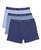 颜色: Blue Indigo, Calvin Klein | Big Boys Stretch Boxer Brief, Pack of 3