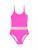 颜色: NEON PINK, Stella Cove | Little Girl's & Girl's Sequin-Embellished One-Piece Swimsuit
