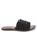 Sam Edelman | Griffin Woven Leather Flat Sandals, 颜色BLACK