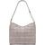 颜色: Stone, Calvin Klein | Nova Quilted Tip Zipper Shoulder Bag with Chain Strap