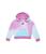 Adidas | All Over Print Logo Fleece Hooded Pullover (Toddler/Little Kids), 颜色Light Purple