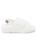 DKNY | Zeynep Faux Fur Slingback Flat Slippers, 颜色WHITE