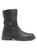 Karl Lagerfeld Paris | Faux Shearling Biker Boots, 颜色BLACK