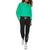 商品Tommy Hilfiger | Women's Fleece Cropped Sweatshirt颜色Field Green