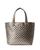 MZ Wallace | Large Metro Tote Deluxe, 颜色Moondust Metallic Lacquer/Light Gold
