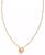 颜色: Gold Dichr, Kendra Scott | 14k Gold-Plated Framed Drusy Stone 19" Adjustable Pendant Necklace