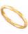 颜色: Yellow Gold, Macy's | Polished Twist-Look Band in 10k Gold, Rose Gold & White Gold