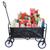 颜色: black, Simplie Fun | Folding Wagon Garden Shopping Beach Cart