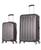 颜色: Grey, RTA | Intely 2-Pc. Hardside Luggage Set With USB Port