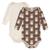 KicKee Pants | Long Sleeve One-Piece Set (Infant), 颜色Cocoa Teddy Bears/Natural