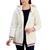 商品Tommy Hilfiger | Women's Open-Front Hooded Fleece Jacket颜色Soft Ivory