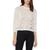 color Gardenia, BCBG | BCBG Max Azria Women's Mixed Stitch Long Sleeve Pullover Sweater