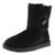 商品UGG | Ugg Womens Bailey Button II Suede Fur Lined Casual Boots颜色Black/Black Suede