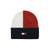 商品第1个颜色Snow White, Sky Captain, Apple Red, Tommy Hilfiger | Men's Cold Weather Color-Blocked Knit Hat