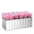 商品第2个颜色Blush Pink, Rose Box NYC | 12 Rose Modern Mirrored Centerpiece