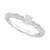 商品第3个颜色White Gold, Macy's | Diamond Oval Engagement Ring (3/8 ct. t.w.) in 14k Gold