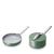 颜色: Sage, Caraway | Nonstick Ceramic Mini Fry Pan & Mini Sauce Pan Set
