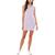 Planet Gold | Planet Gold Womens Juniors Polo Mini Bodycon Dress, 颜色Orchid Bloom