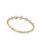 颜色: Gold, VRAI | Lab Grown Diamond Round Brilliant Infinity Linked Tennis Bracelet in 14K White Gold and Gold, 6.60 ct. t.w.