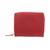 color Red, Mancini Leather Goods | Women's Pebbled Collection RFID Secure Mini Clutch Wallet