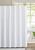 颜色: White, Dainty Home | Moderna Textured Shower Curtain