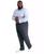 颜色: Charcoal Heather, Haggar | Men's Big & Tall Cool 18® PRO Classic-Fit Expandable Waist Flat Front Stretch Dress Pants