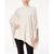 商品第1个颜色Polished Beige, Alfani | Women's Turtleneck Poncho Sweater, Created for Macy's