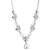 颜色: White, Givenchy | Crystal Petal Pendant Necklace, 16" + 3" extender