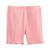 商品First Impressions | Baby Girls Lettuce Hem Bike Shorts, Created for Macy's颜色Coral Topaz