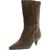 color Taupe Suede, Vince Camuto | Vince Camuto Womens Rastel Solid Embossed Mid-Calf Boots
