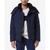 商品Marc New York by Andrew Marc | Men's Howe Quilted Puffer Jacket with Removable Hood & Fleece Trim颜色Navy