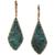Lonna & Lilly | Gold-Tone Flat Color Stone Drop Earrings, 颜色Blue/Green