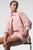 颜色: Pink Quartz/Ivory, Alo | Pinstripe Daylight Button Down Long Sleeve - Mushroom/Ivory