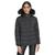 Calvin Klein | Women's Stretch Faux-Fur-Trim Hooded Puffer Coat, 颜色Black