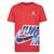color Fire Red, Jordan | Big Boys MVP Jumpman Wrap Graphic Logo T-shirt